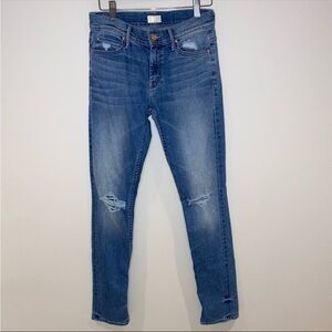 Mother Jeans The Muse‎ In Wild Thing Distressed Size 25